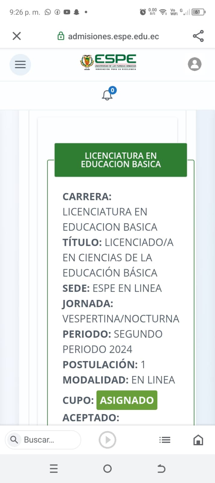 Ingreso universitario